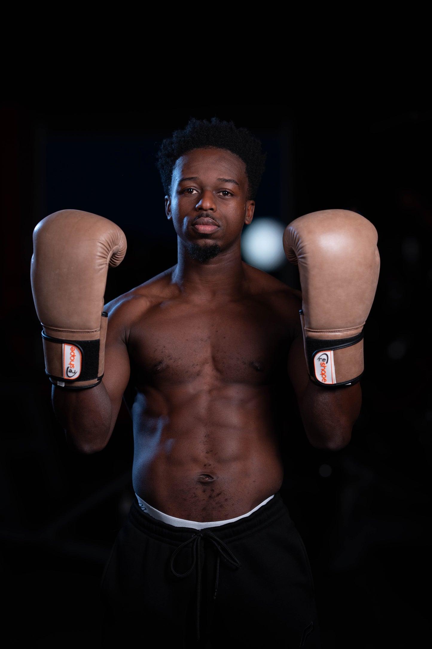 Natural Leather Sparring MMA Gloves
